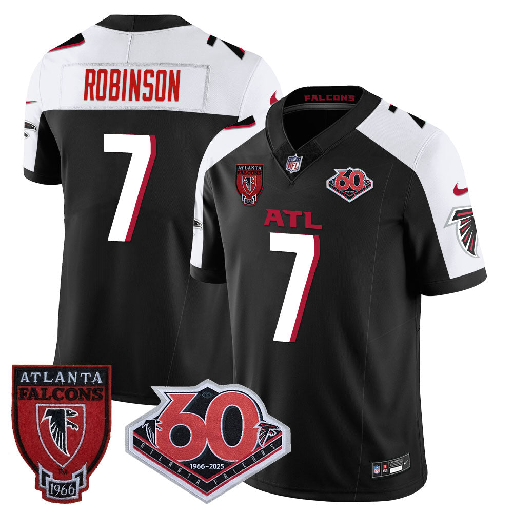 Atlanta Falcons 60th Season Vapor Limited Jersey - All Stitched