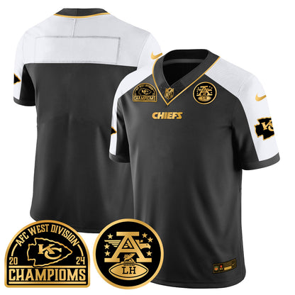 Chiefs 2024 AFC West Champs Jersey - All Stitched