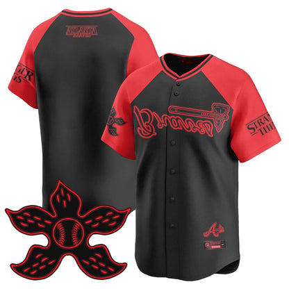 Atlanta Braves Stranger Things 2025 Limited Jersey - All Stitched