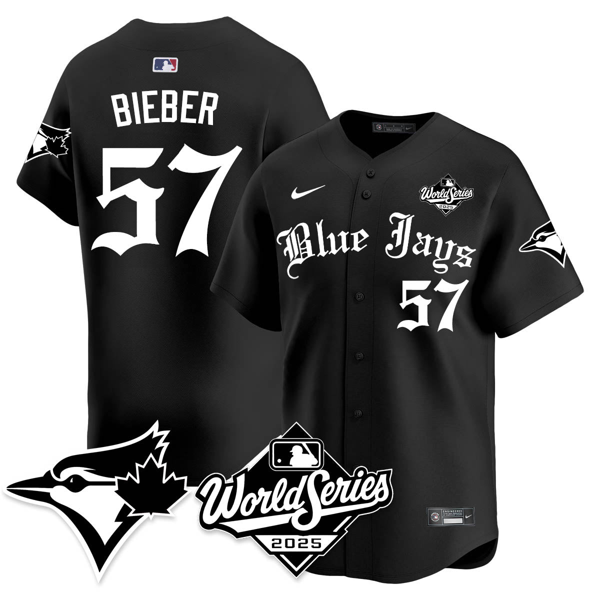 TOR Gothic 2025 World Series Jersey - All Stitched