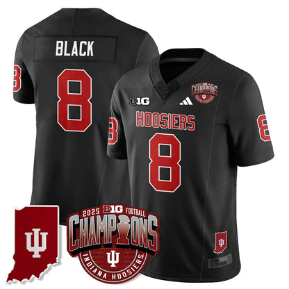 Indiana Hoosiers Vapor Limited Football Jersey - Big 10 Champions - All Stitched