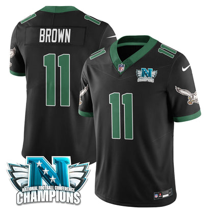 Philadelphia Eagles 2024 NFC Champion Player Jersey - All Stitched