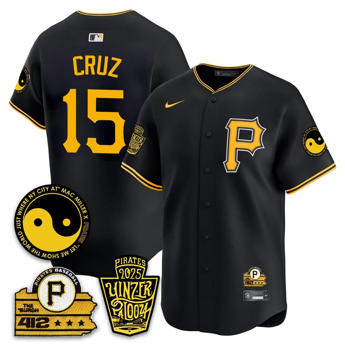 Pittsburgh Pirates Yinzerpalooza 2025 Limited Jersey - All Stitched