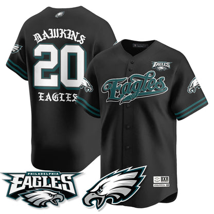 PHI Born x Raised Baseball Jersey - All Stitched