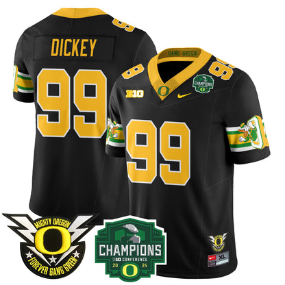 Oregon Ducks 2024 Big Ten Champions Jersey - All Stitched