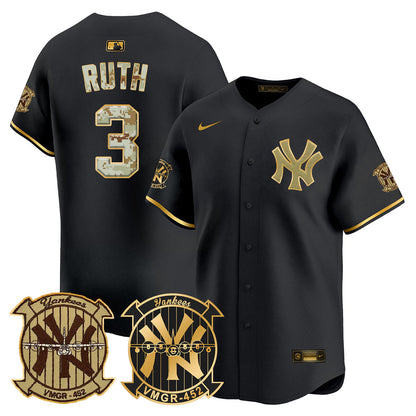 Yankees x USMC 2024 Vapor Premier Limited Jersey TLA - All Stitched