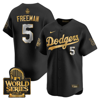 Los Angeles Dodgers World Series 2024 Jersey - All Stitched