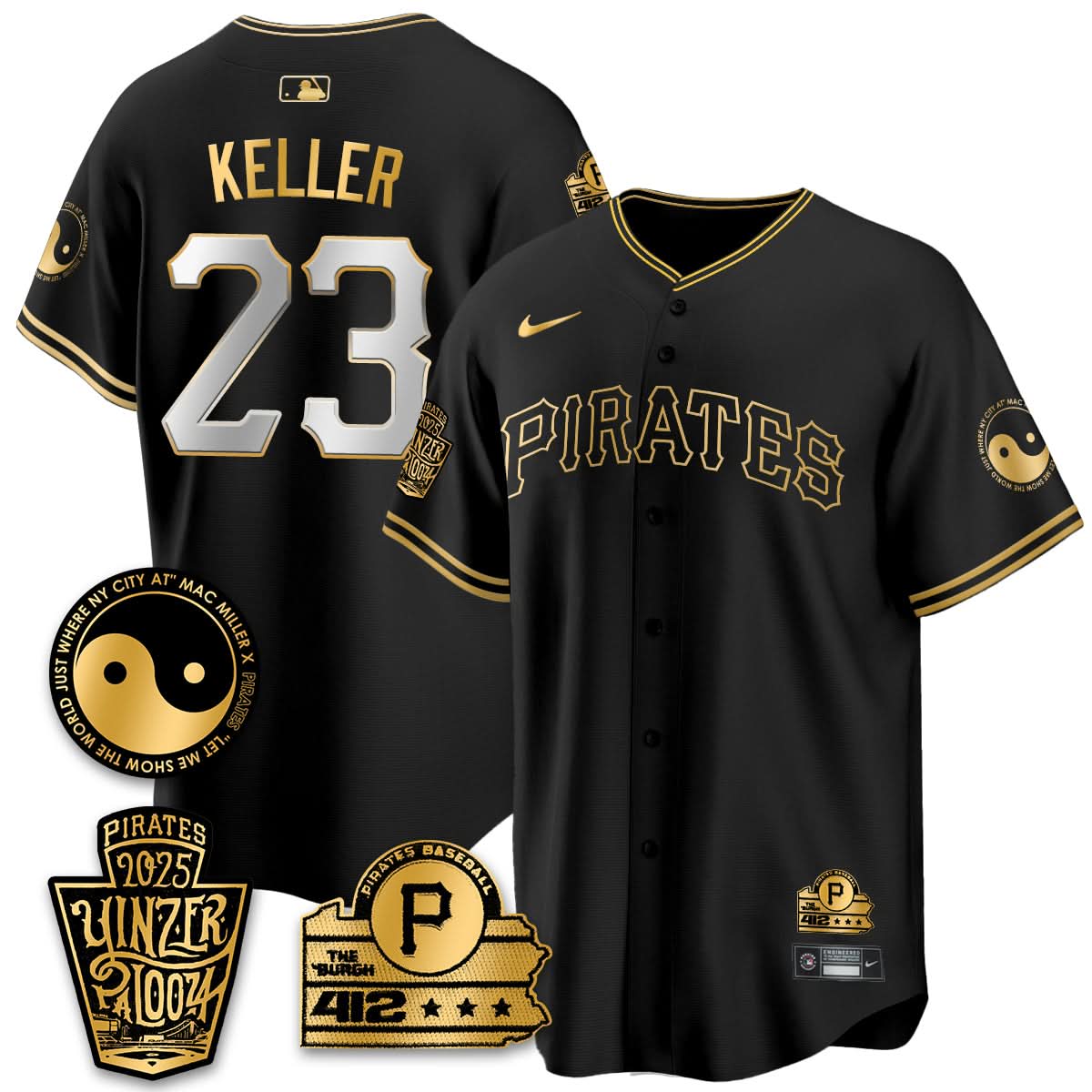 Pittsburgh Pirates Yinzerpalooza 2025 Limited Jersey - All Stitched