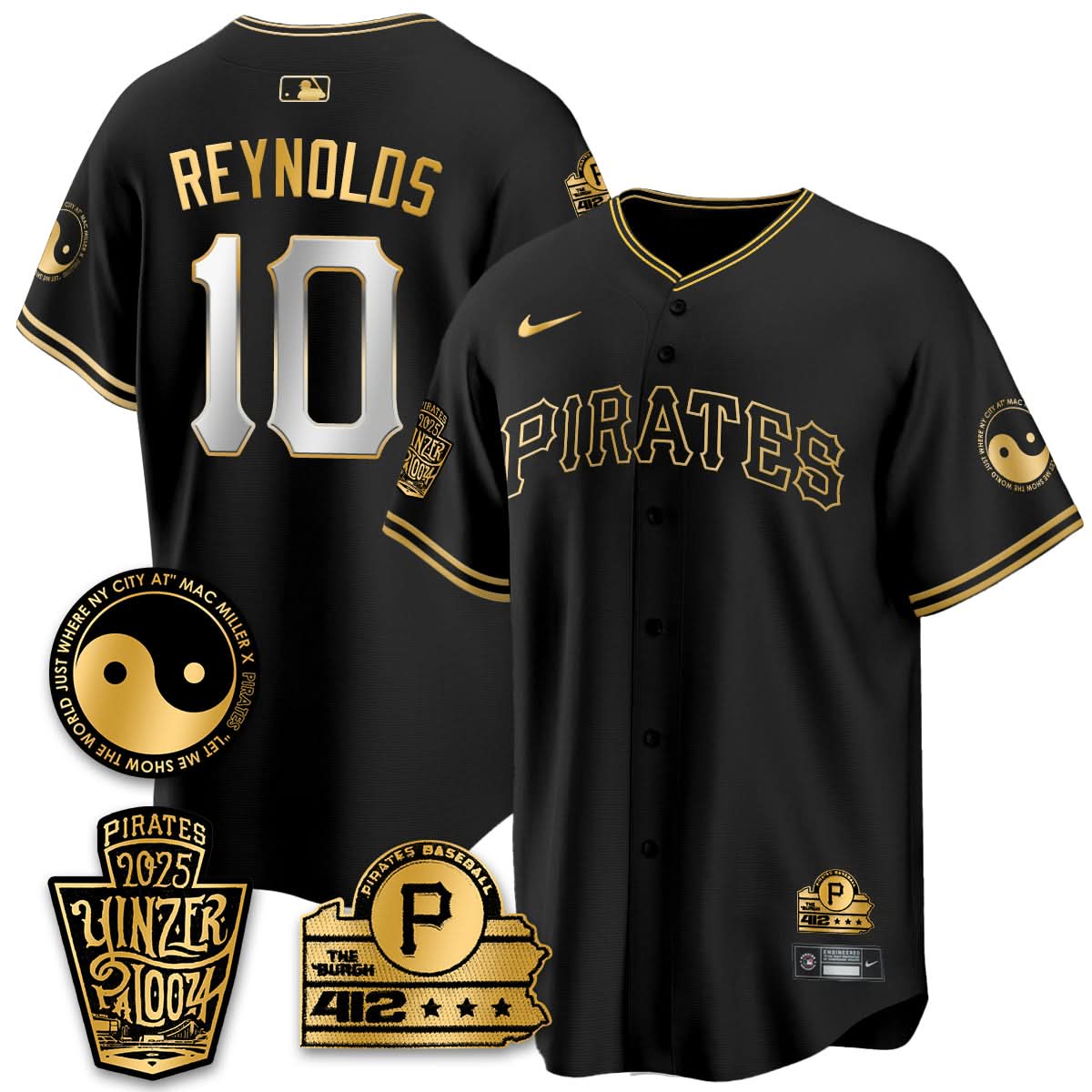 Pittsburgh Pirates Yinzerpalooza 2025 Limited Jersey - All Stitched