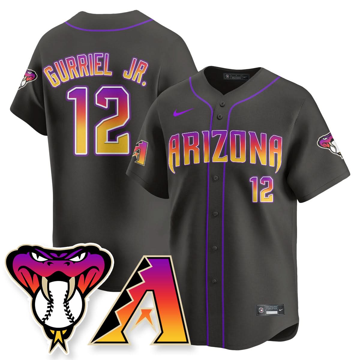 Arizona Diamondbacks 2025 City Connect Concept Jersey - All Stitched