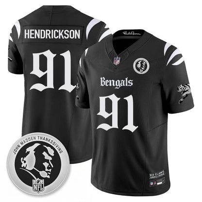 CIN Gothic Vapor Limited Jersey - John Madden Patch - All Stitched