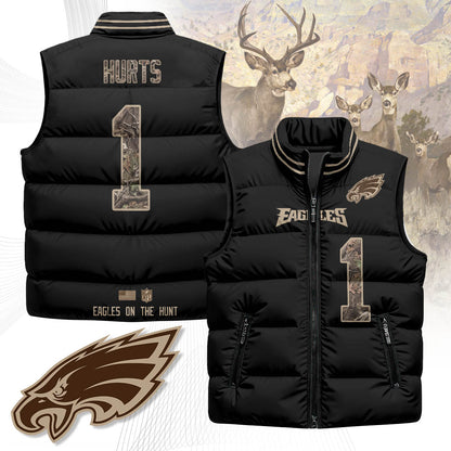 Philadelphia Eagles Hunting Unisex Puffer Vest