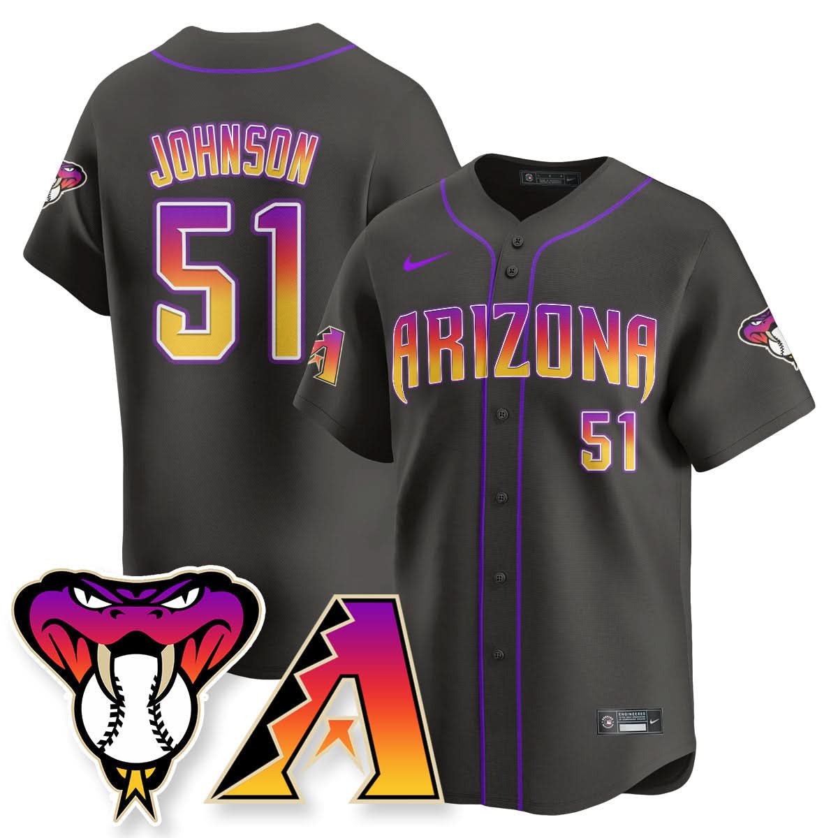 Arizona Diamondbacks 2025 City Connect Concept Jersey - All Stitched