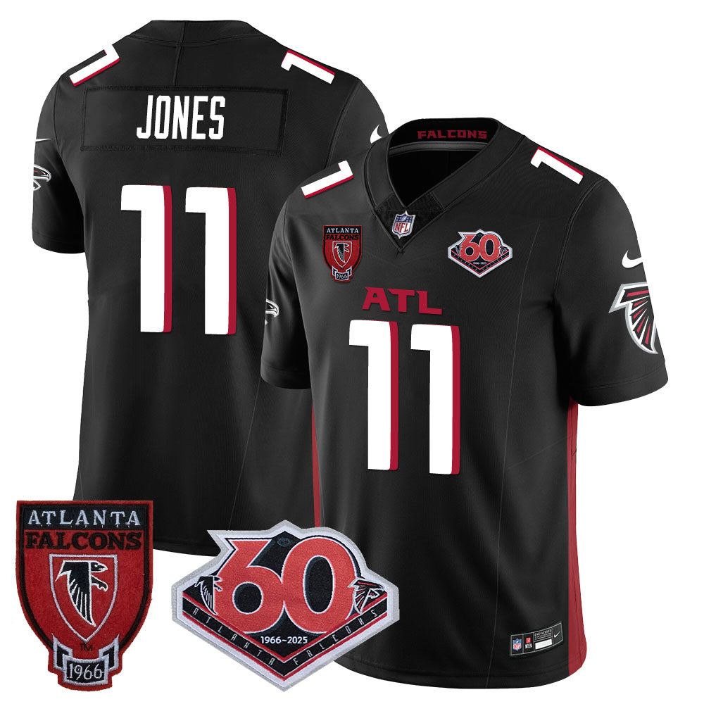 Atlanta Falcons 60th Season Vapor Limited Jersey - All Stitched