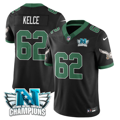 Philadelphia Eagles 2024 NFC Champion Player Jersey - All Stitched