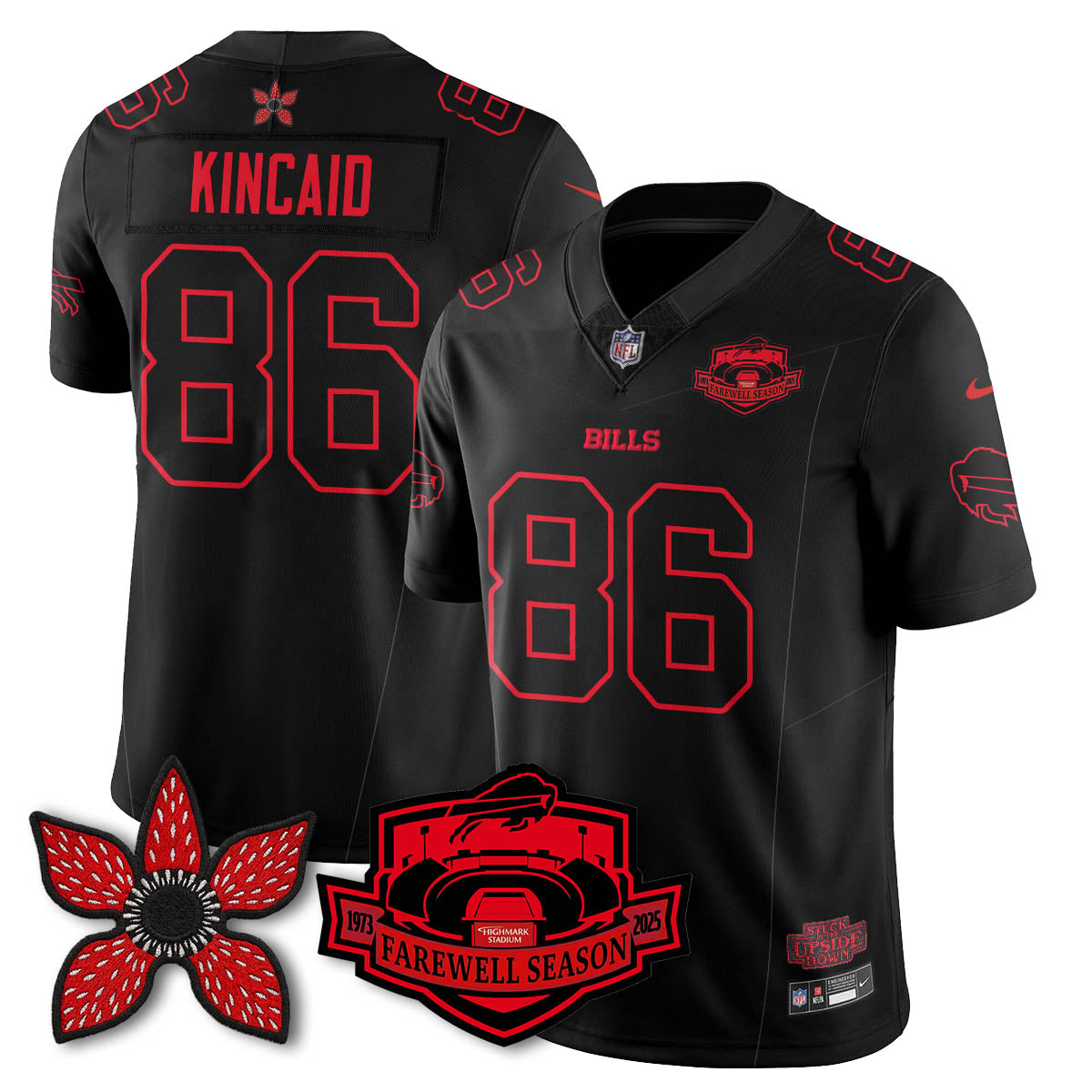 BUF 'Stranger Things Edition' Vapor Limited Jersey - All Stitched