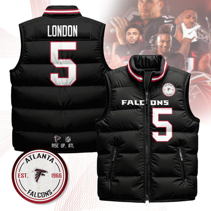 Atlanta Falcons Unisex Puffer Vest