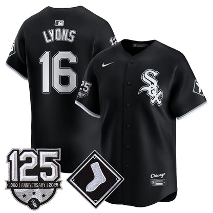 Chicago White Sox 125th Anniversary Jersey - All Stitched