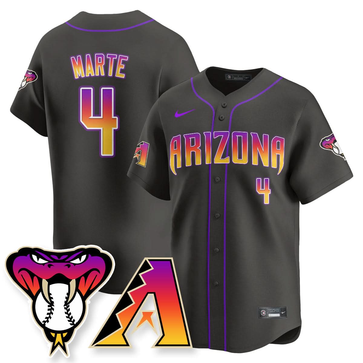 Arizona Diamondbacks 2025 City Connect Concept Jersey - All Stitched
