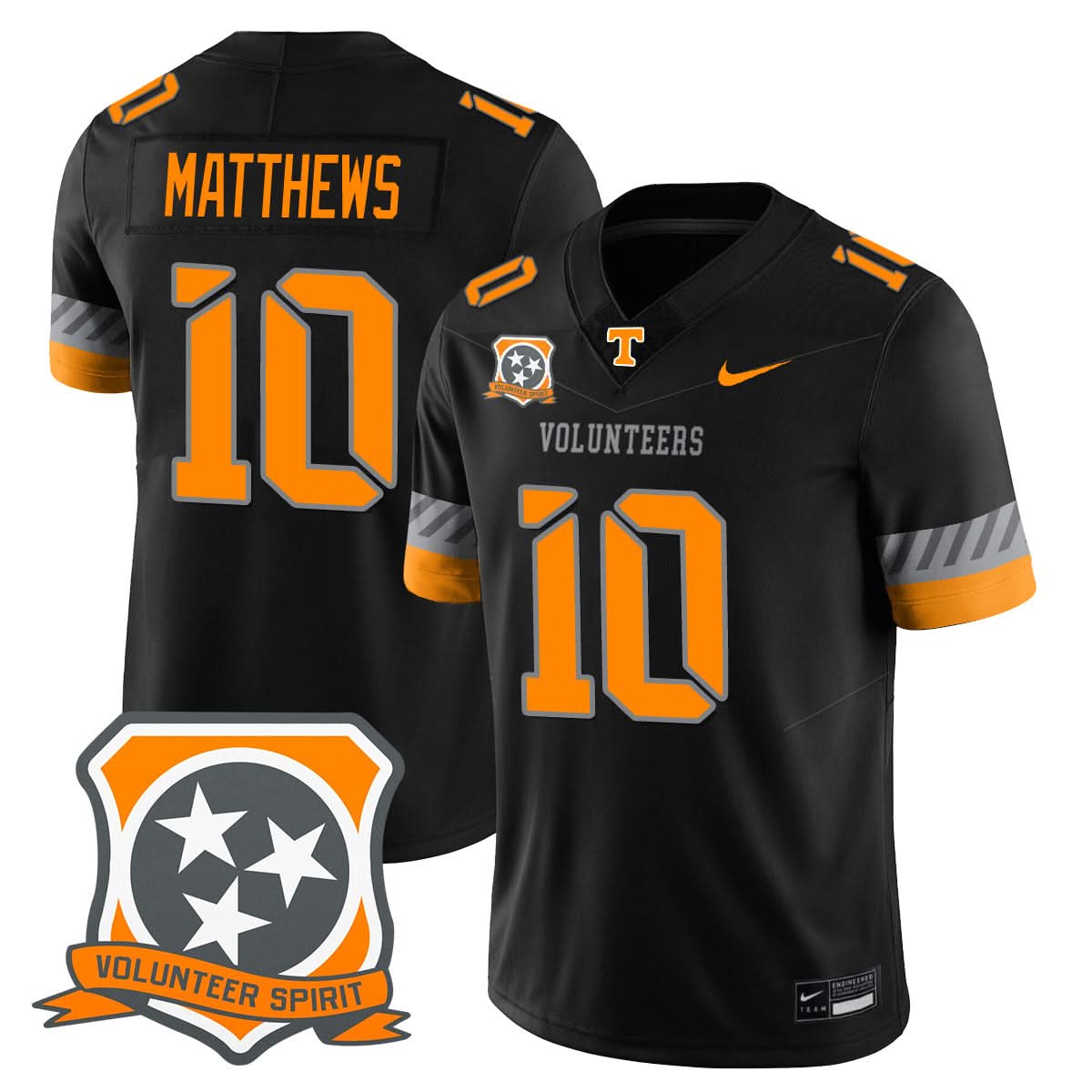 Tennessee Volunteers Football 2025 Spirit Limited Jersey - All Stitched
