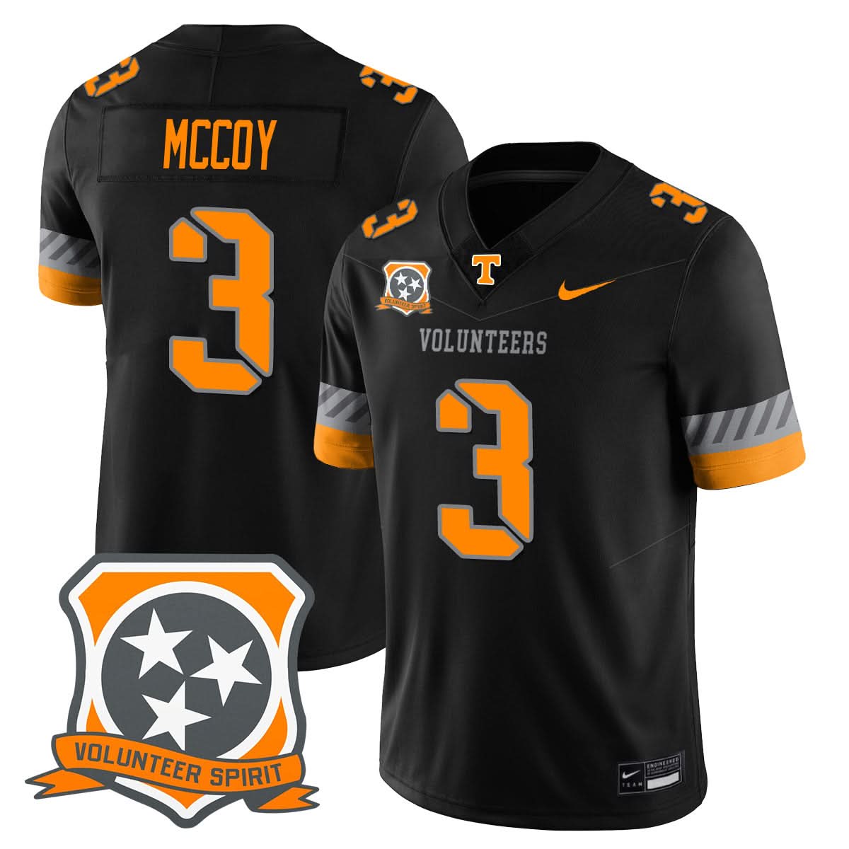 Tennessee Volunteers Football 2025 Spirit Limited Jersey - All Stitched