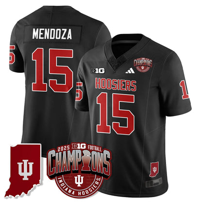 Indiana Hoosiers Vapor Limited Football Jersey - Big 10 Champions - All Stitched