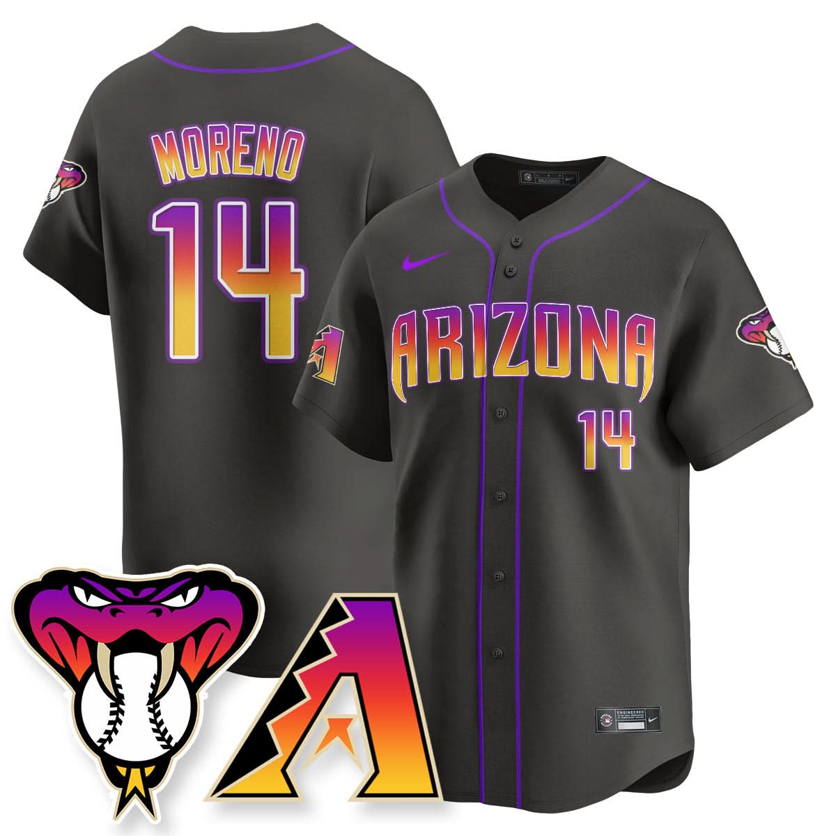 Arizona Diamondbacks 2025 City Connect Concept Jersey - All Stitched