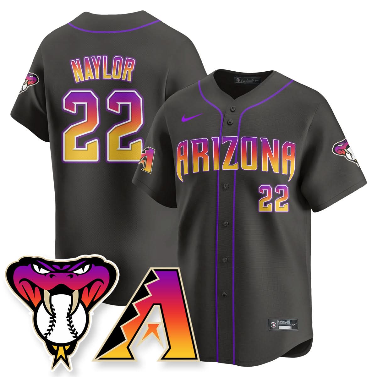 Arizona Diamondbacks 2025 City Connect Concept Jersey - All Stitched