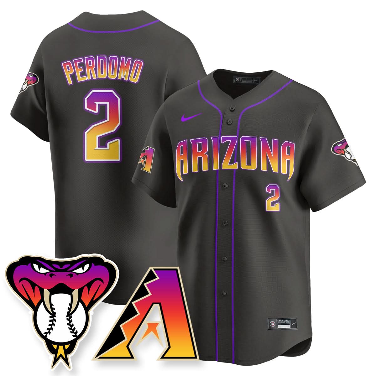 Arizona Diamondbacks 2025 City Connect Concept Jersey - All Stitched