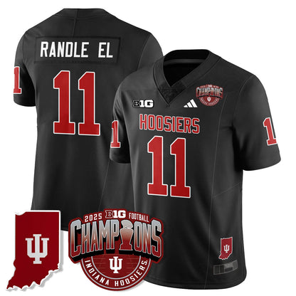 Indiana Hoosiers Vapor Limited Football Jersey - Big 10 Champions - All Stitched