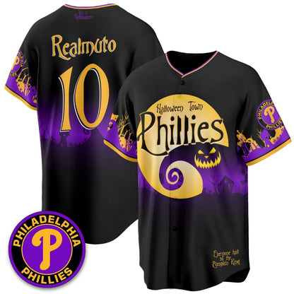 Philadelphia Phillies "Halloween Town" Limited Jersey - Stitched