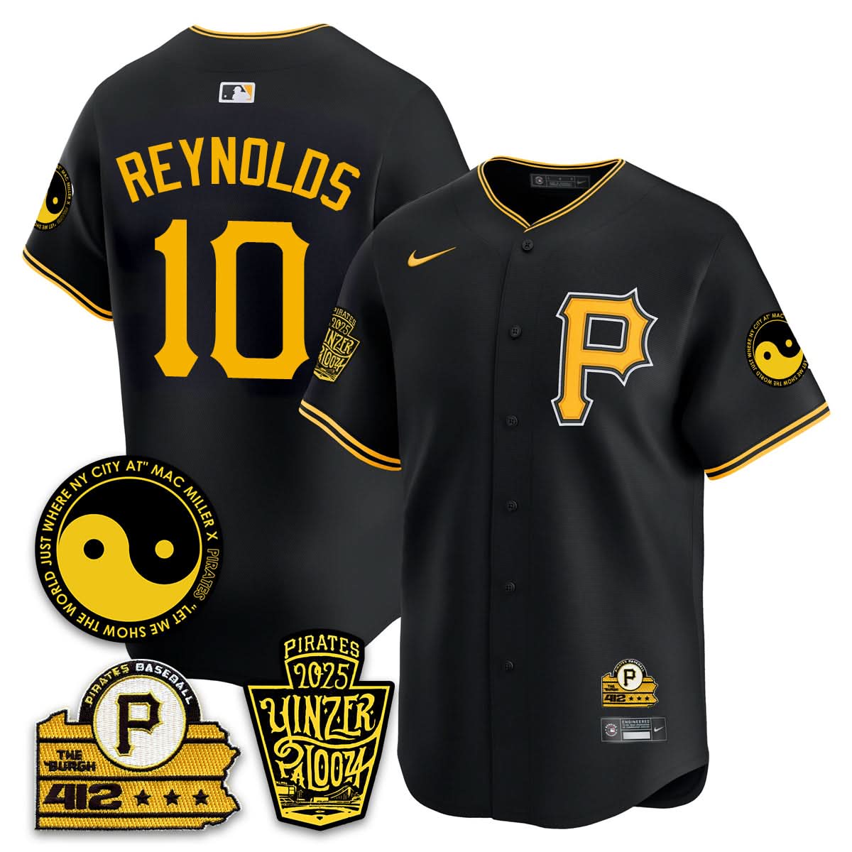Pittsburgh Pirates Yinzerpalooza 2025 Limited Jersey - All Stitched