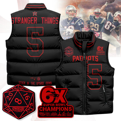 NE 'Stranger Things Edition' Unisex Puffer Vest