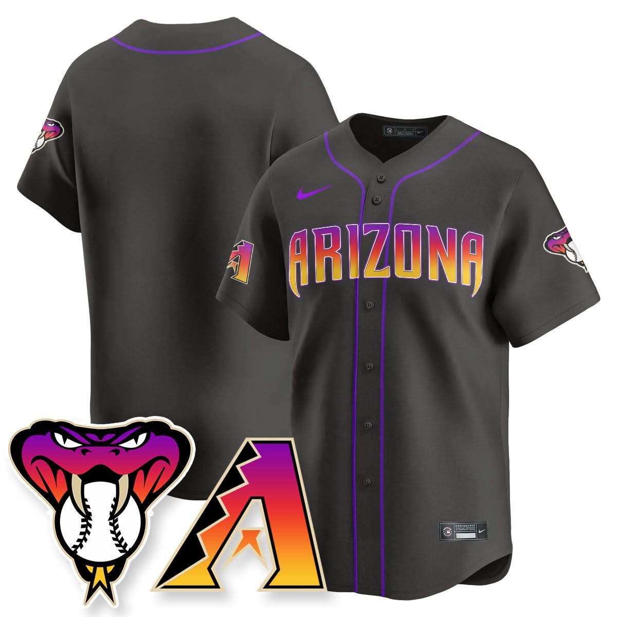 Arizona Diamondbacks 2025 City Connect Concept Jersey - All Stitched