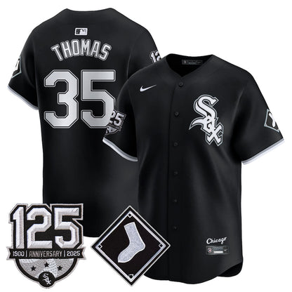 Chicago White Sox 125th Anniversary Jersey - All Stitched