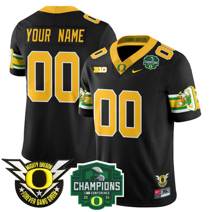 Custom Oregon Ducks 2024 Vapor Limited Jersey - All Stitched