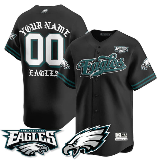 Custom PHI Born x Raised Baseball Jersey - All Stitched