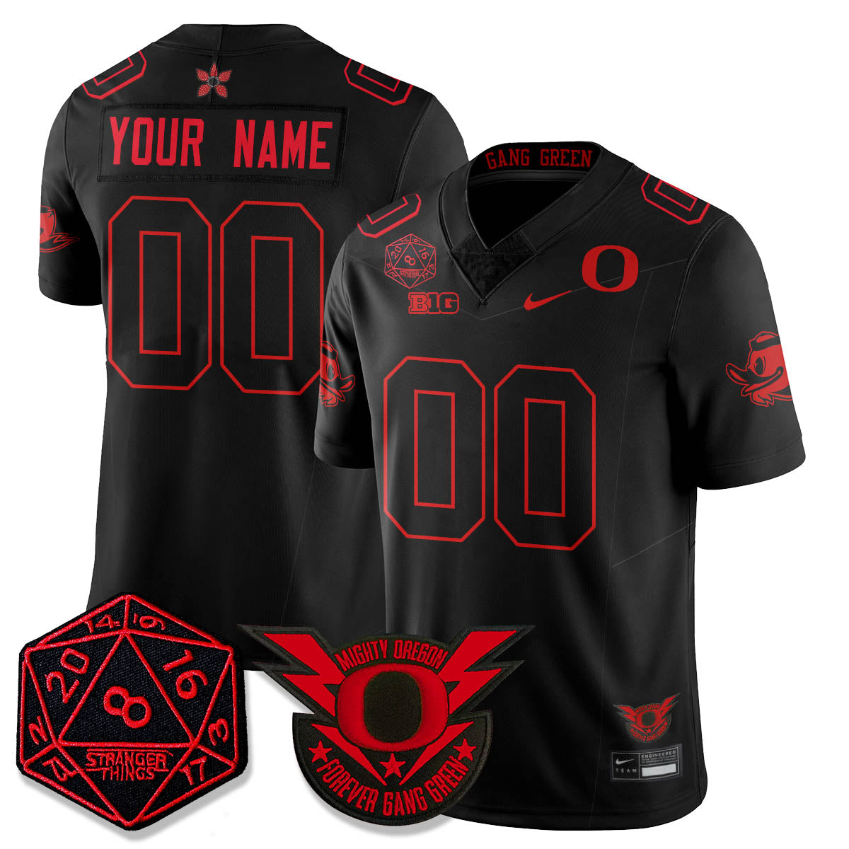 ORE Stranger Things Vapor Limited Jersey - All Stitched