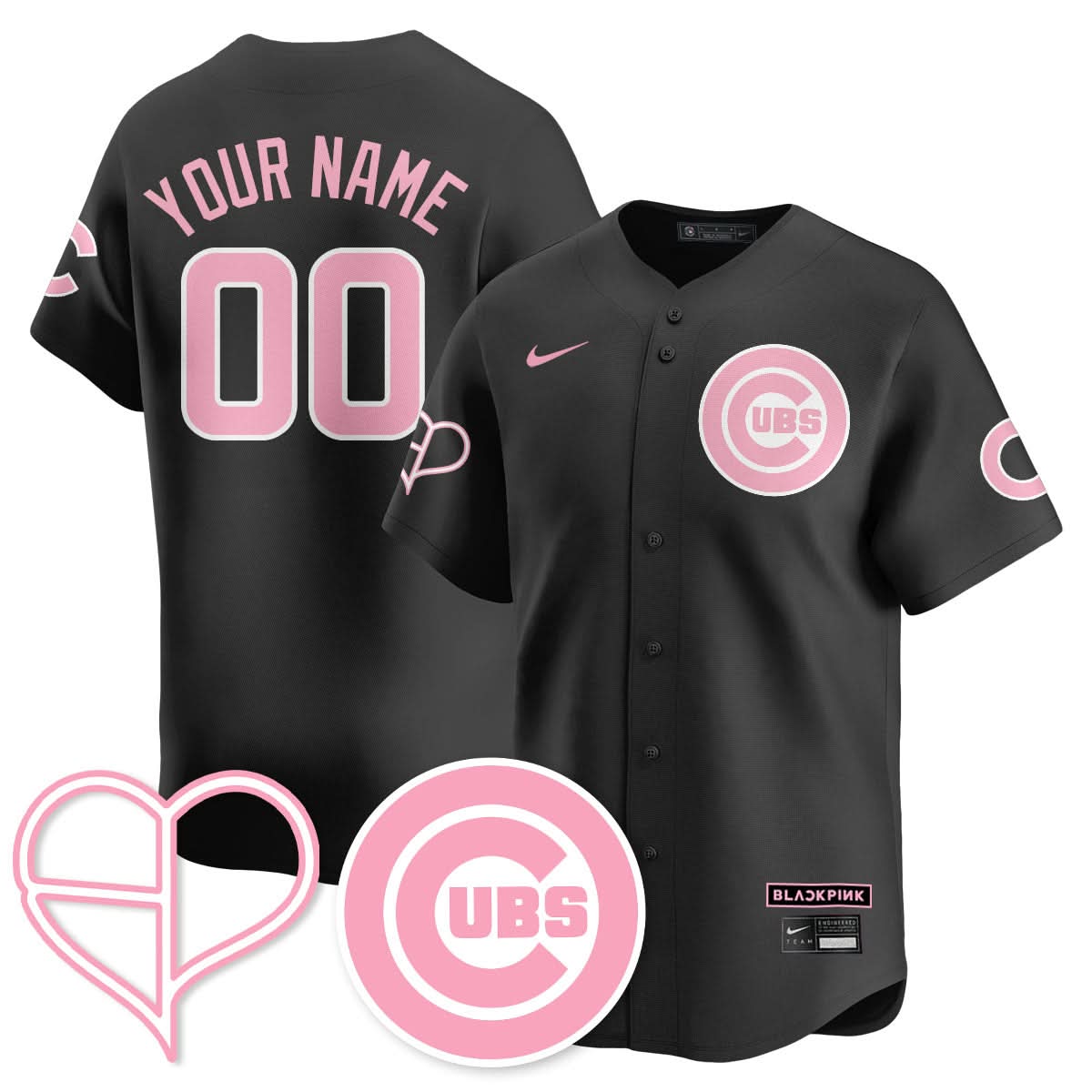 Chicago Cubs  2025 Limited Custom Jersey - All Stitched