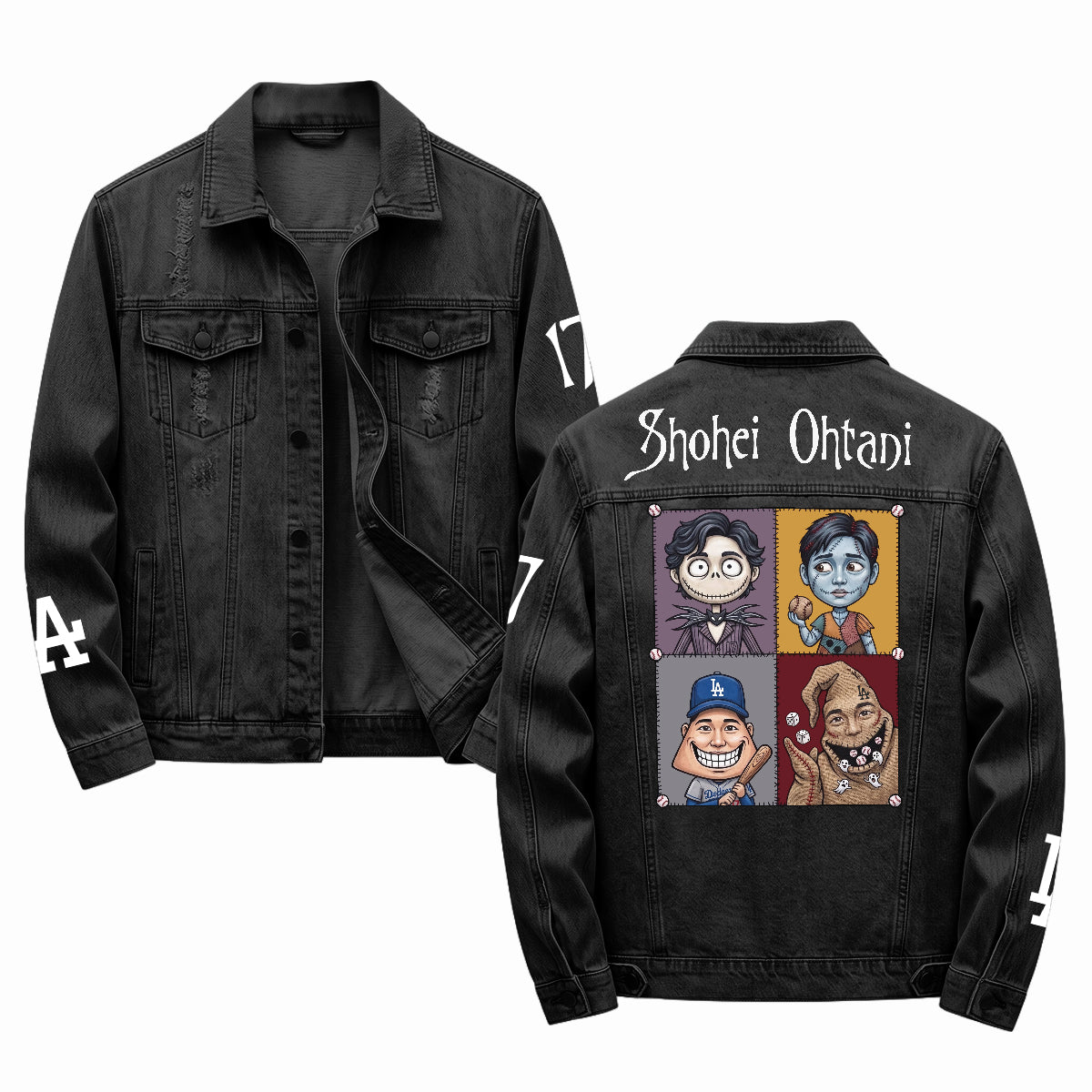 LAD Fan #17 Nightmare Edition Limited Denim Jacket - Printed