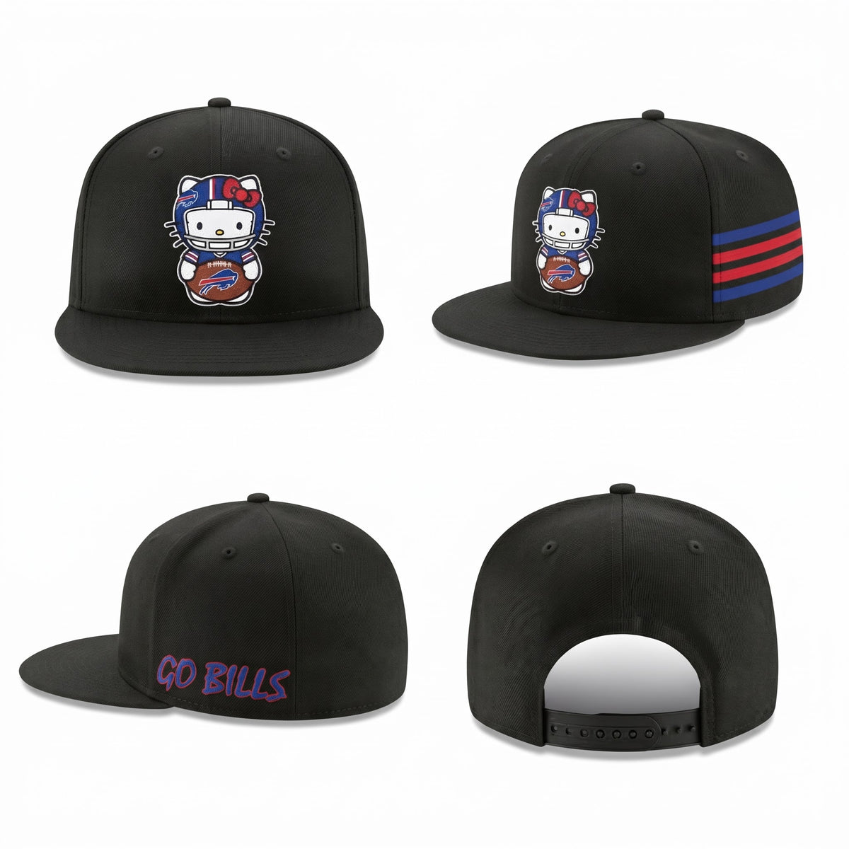 BUF x Meow KT Snapback Cap - Printed