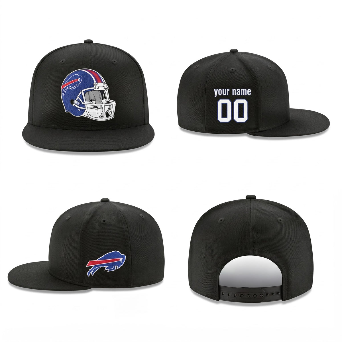 BUF x Bunny Personalized Snapback Cap - Printed
