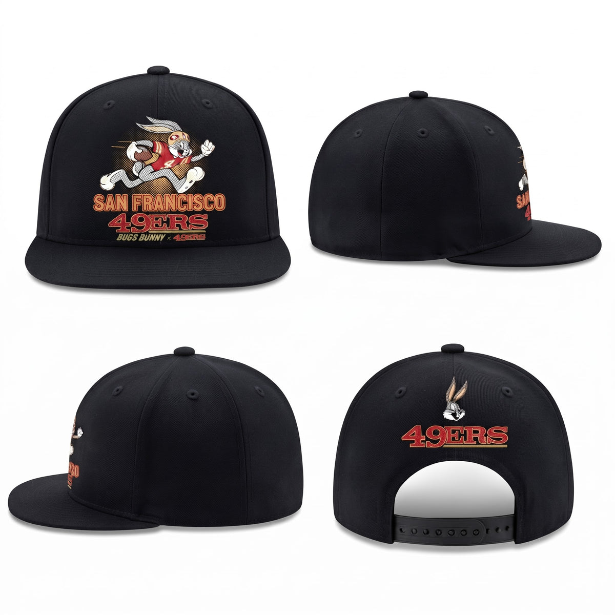 SF x Bunny Snapback Cap - Printed
