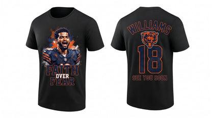 CHI Faith over Fear #18 Caleb Two Sides T-Shirt - Printed