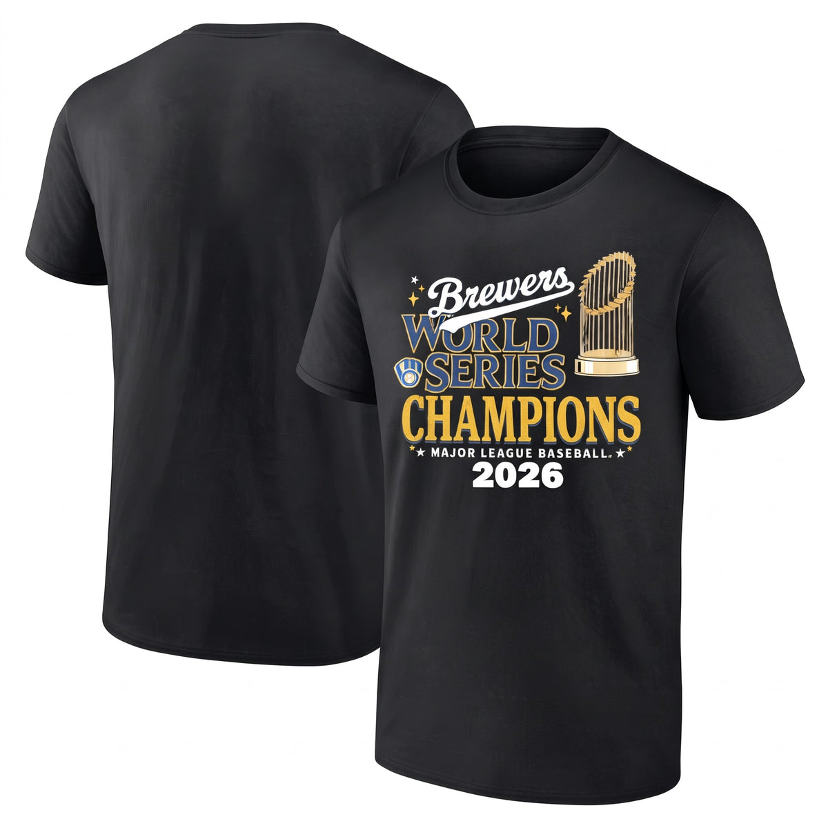 MIL World Series Champions One Side T-Shirt - Printed