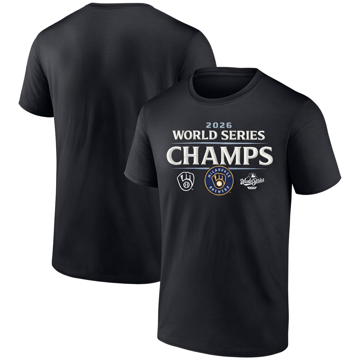 MIL World Series Champions One Side T-Shirt - Printed V4