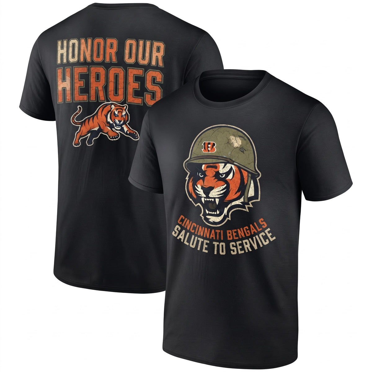 CIN x Salute To Service Two Sides T-Shirt - Printed V1