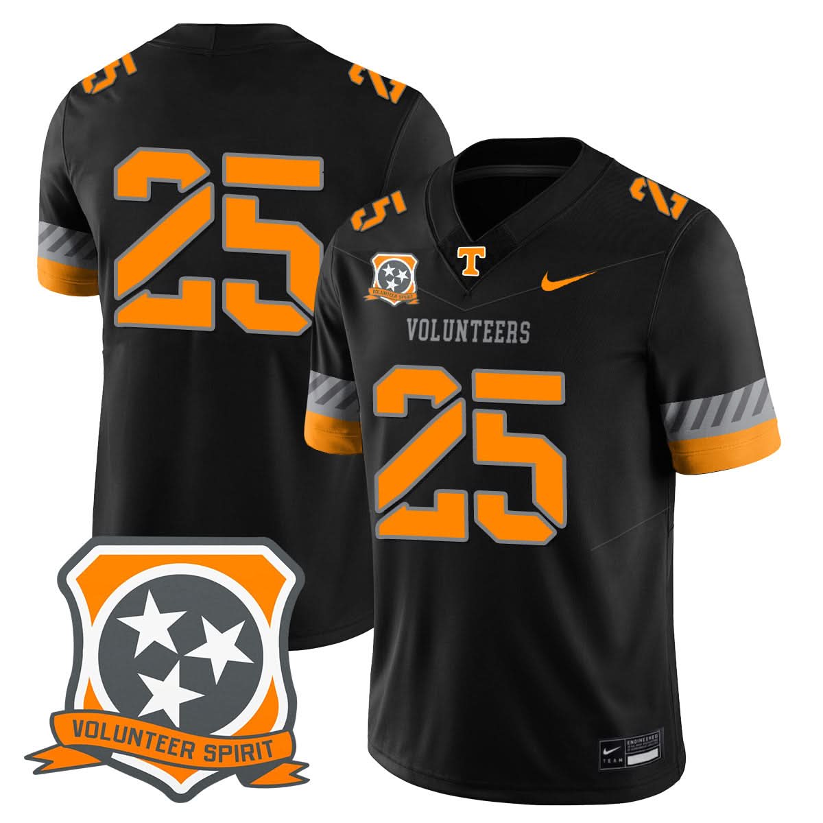 Tennessee Volunteers Football 2025 Spirit Limited Jersey - All Stitched