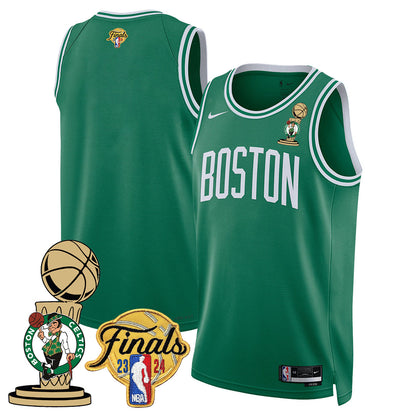 Celtics 2023-24 World Champions Jersey - All Stitched