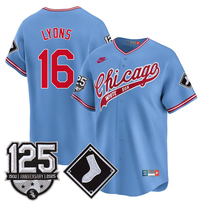 Chicago White Sox 125th Anniversary Jersey - All Stitched